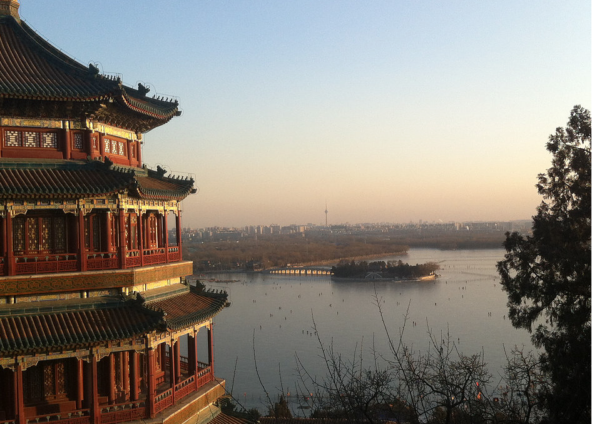 ZhìNéng QìGōng con Karl y Helen en Beijing