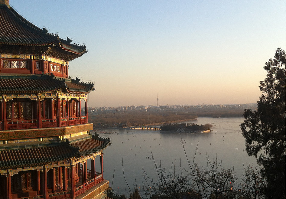 ZhìNéng QìGōng con Karl y Helen en Beijing